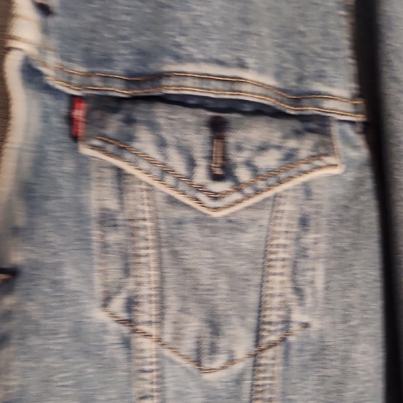 Levi's Blue M Jacket Classic Design - Picture 6 of 16
